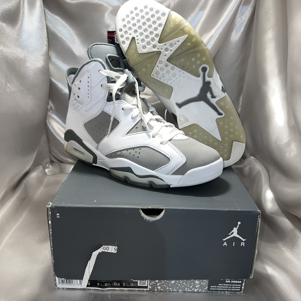 Jordan 6 Retro Size 9 Cool Grey CT8529-100 | Preloved, Rep Box